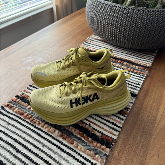Hoka Shoes - Hoka Bondi 8 - Size 9 Women’s Color: Golden Lichen/Celery Root
